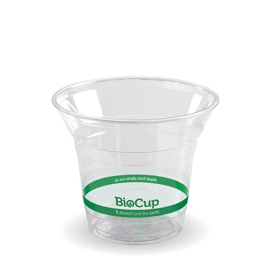 300ml Clear BioCup|300ml Clear BioCup Line Drawing