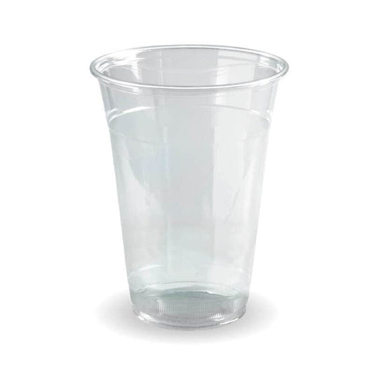 500ml Clear Unbranded BioCup|500ml Clear Unbranded BioCup Line Drawing