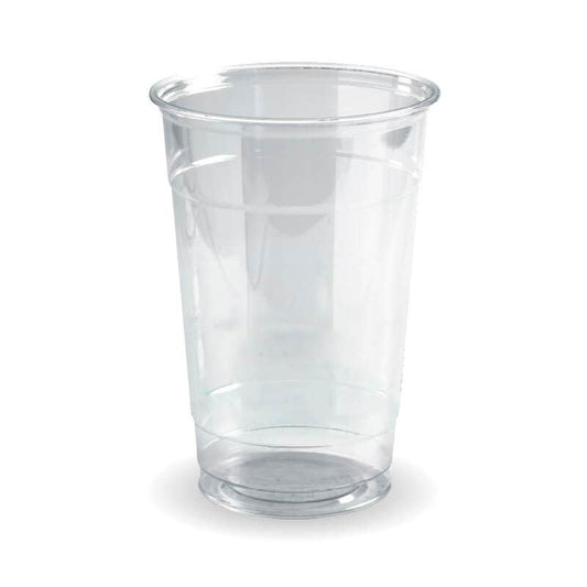 600ml Clear Unbranded BioCup|600ml Clear Unbranded BioCup Line Drawing