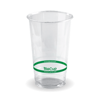 |700ml Clear BioCup Line Drawing