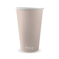 |390ml 12oz 90mm Beige Paper Cup line drawing|stone aqueous cup with lid in three different sizes from small to large