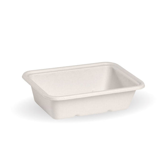 600ml White BioCane Takeaway Base|600ml White BioCane Sugarcane Takeaway Base Line Drawing