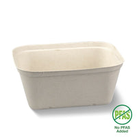 1kg Plant Fibre Punnet|hand holding sugarcane produce punnet filled with red tomatoes|Sugarcane Produce Punnet 