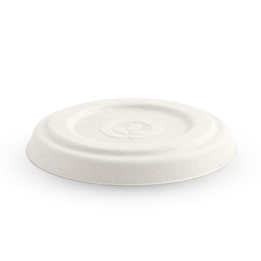 60ml white sugarcane pulp lid |60ml white sugarcane pulp lid line drawing
