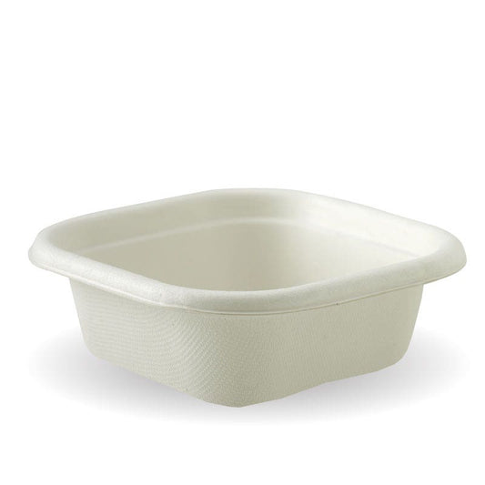 280ml White BioCane Takeaway Base|280ml White BioCane Sugarcane Takeaway Base Line Drawing