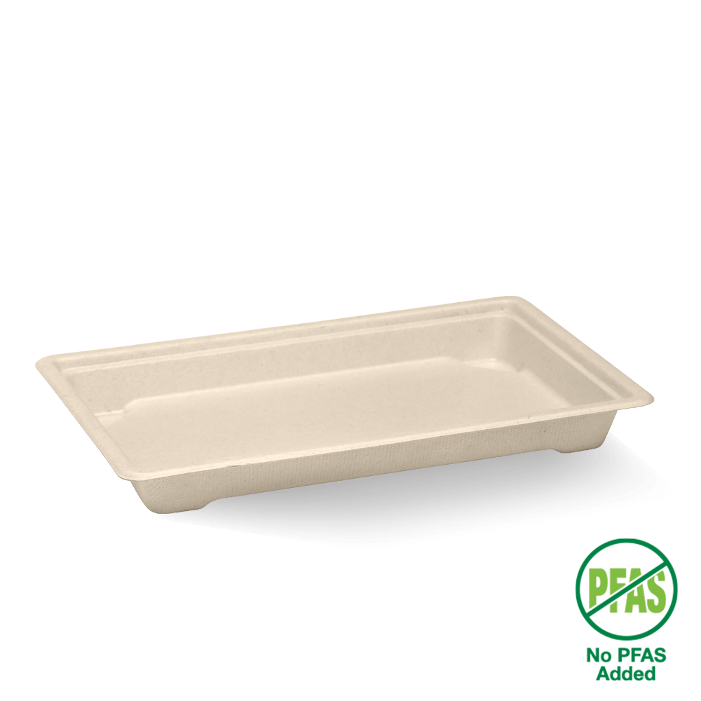 Large Plant Fibre Sushi Tray|Large Plant Fibre Sushi Tray