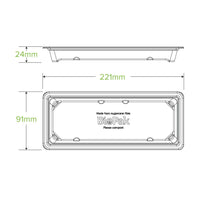 Long Plant Fibre Sushi Tray|Long Plant Fibre Sushi Tray Line Drawing