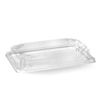 Large Plant Fibre Sushi Tray PET Lid|Large Plant Fibre Sushi Tray PET Lid Line Drawing