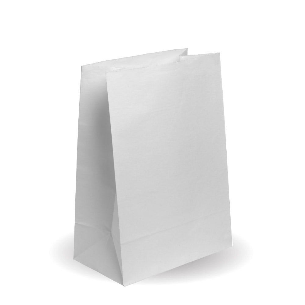 #20 SOS White Paper Bag|#20 SOS White Paper Bag Line Drawing