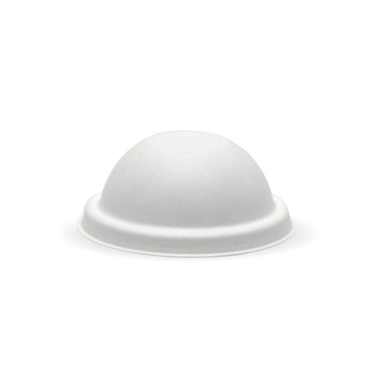 90ml / 3oz Plant Fibre Dome Ice Cream BioCup Lid|90ml / 3oz Plant Fibre Dome Ice Cream BioCup Lid Line Drawing