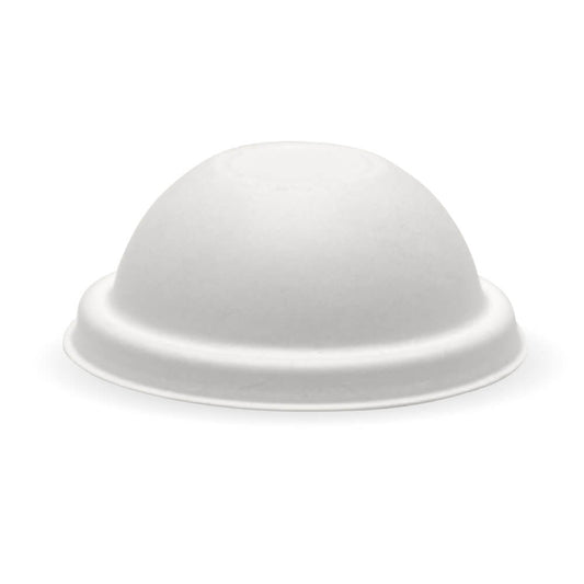 240ml / 8oz Plant Fibre Dome Ice Cream BioCup Lid|240ml / 8oz Plant Fibre Dome Ice Cream BioCup Lid Line Drawing