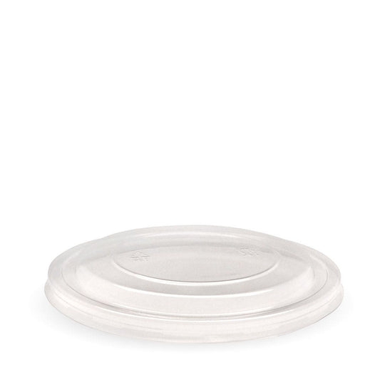 500-1,000ml RPET Kraft BioBowl Clear Lid|500-1,000ml RPET Kraft BioBowl Lid Line Drawing|500-1,000ml Kraft Paper Bowl with RPET Clear Lid|Kraft paper bowl with delectable cuisine, sealed beneath a transparent RPET lid