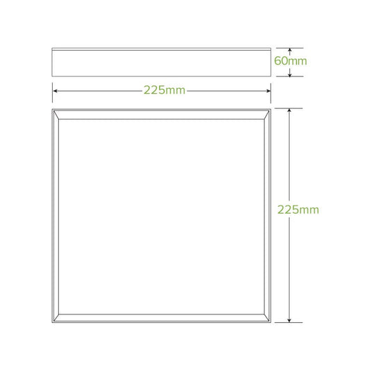 Small Square BioBoard Catering Tray Base|Square BioBoard Catering Tray Base Line Drawing|Square BioBoard Catering Tray Lid|Small BioBoard Catering Tray Base and Lid no window|Small BioBoard Catering Tray Base and Lid with Clear Window|Small BioBoard Catering Tray Base filled with Fresh Salad covered with clear window lid|Small BioBoard Catering Tray Base Filled with Fresh Salad side view|Small BioBoard Catering Tray Base Filled with Fresh Salad Top View