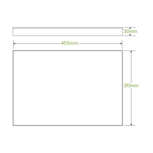 extra large catering tray paper lid |extra large catering tray paper lid line drawing
