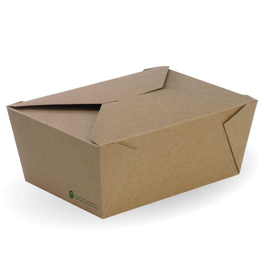 Extra Large BioBoard Lunch Box|Compostable Extra Large BioBoard Lunch Box Line Drawing