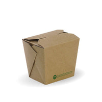 16oz BioBoard Noodle Box|16oz BioBoard Noodle Box Line Drawing