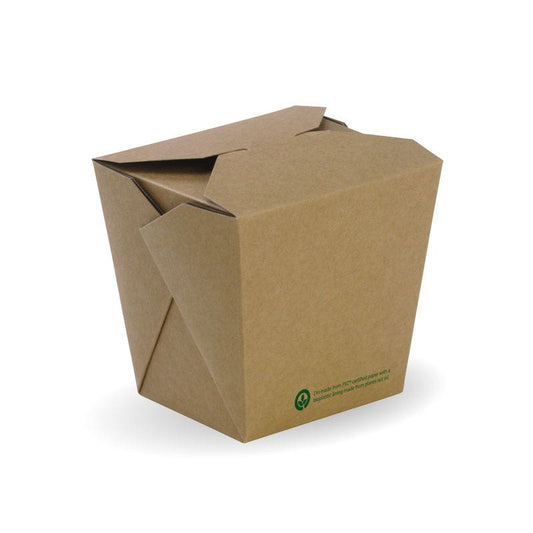 26oz BioBoard Noodle Box|26oz BioBoard Noodle Box Line Drawing