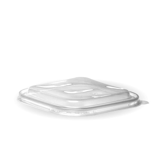 750ml-1,400ml Clear PP Square Takeaway Lid|750ml-1,400ml Clear PP Square Takeaway Lid Line Drawing