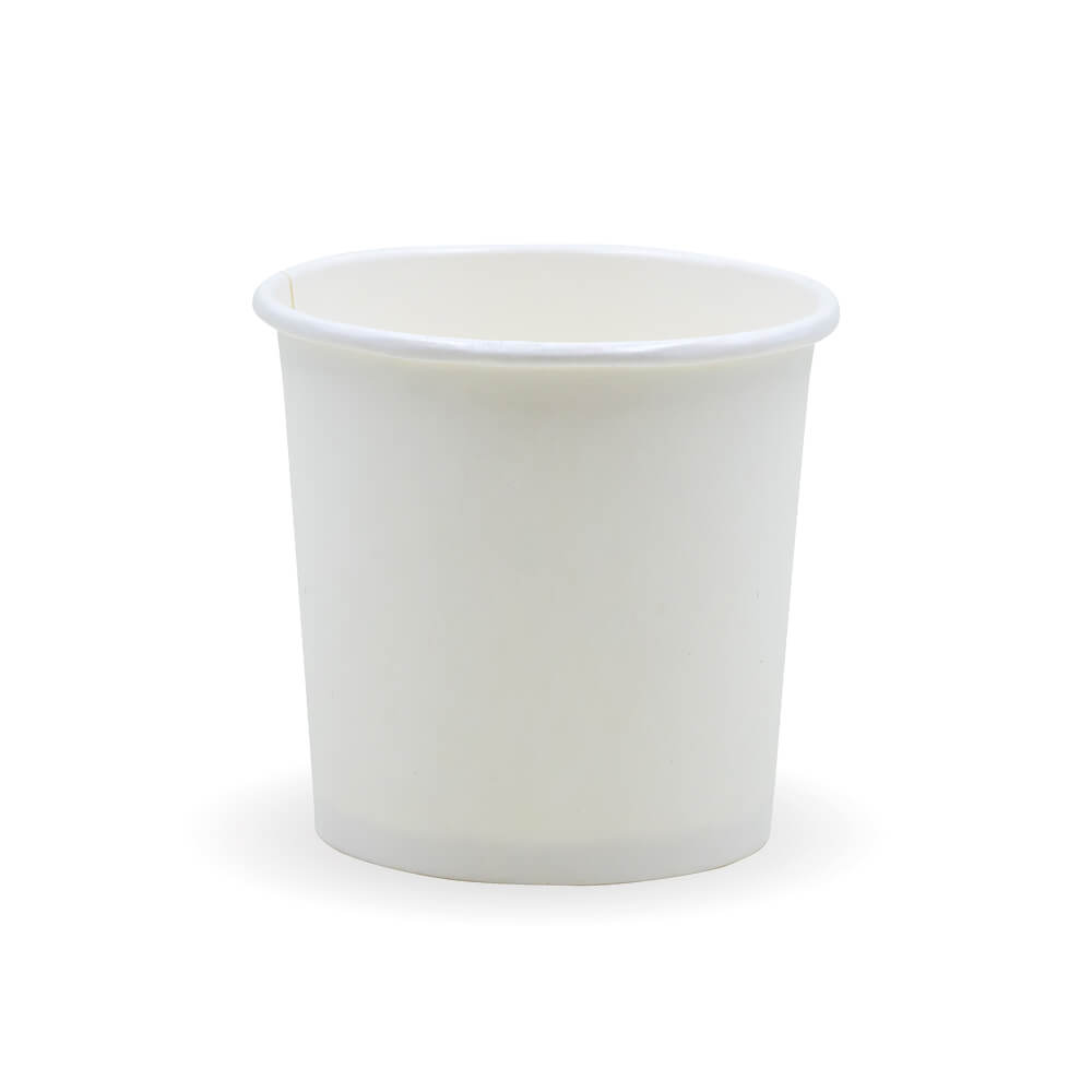 120ml white paper sauce cup|120ml white paper sauce cup top view 