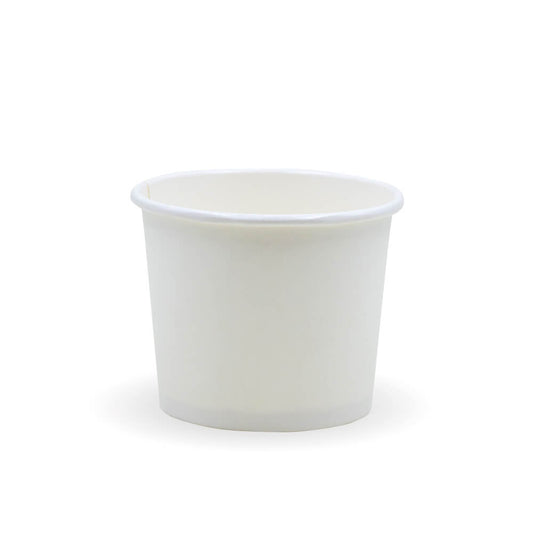 90ml White paper sauce cups|90ml White paper sauce cups top view