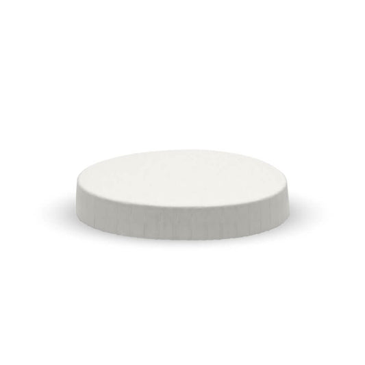 White Paper sauce cup lid|White Paper sauce cup lid top view