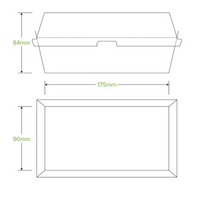 Compostable Regular Snack BioBoard Box|Compostable Regular Snack BioBoard Box