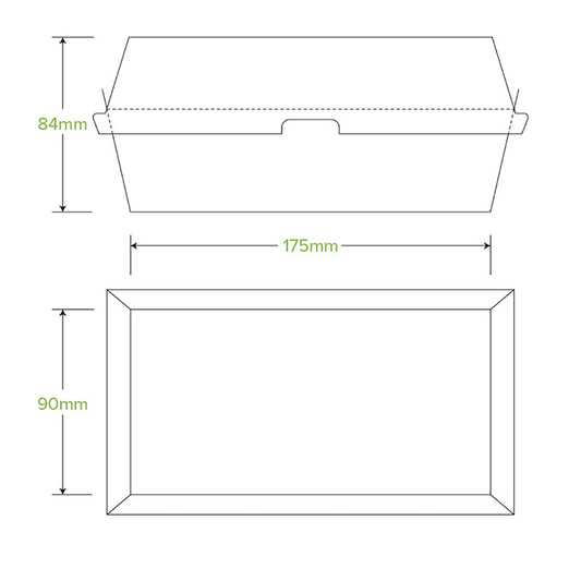 Compostable Regular Snack BioBoard Box|Compostable Regular Snack BioBoard Box