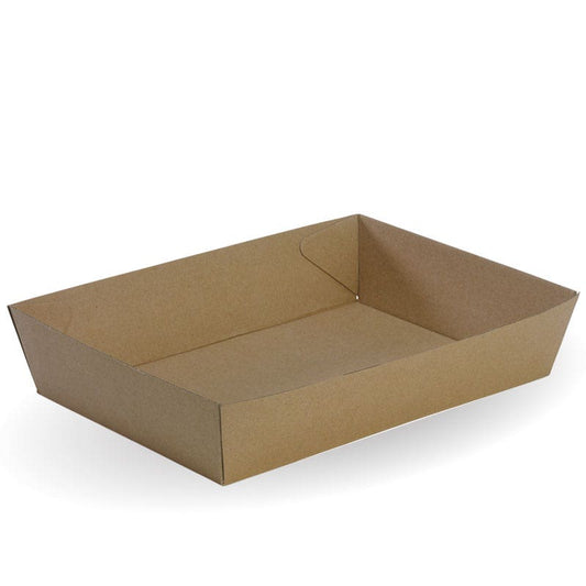 BB-TRAY5|Compostable BioBoard Tray #5 Line Drawing