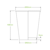 Indigenous Cups Single Wall V2 Design|Indigenous Cups Single Wall V2 Design Line Drawing