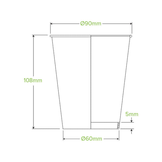 Indigenous Cups Single Wall V2 Design|Indigenous Cups Single Wall V2 Design Line Drawing