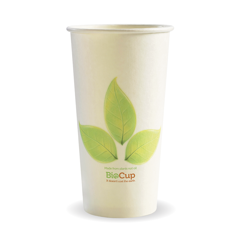 20oz Leaf BioCup|20oz Leaf BioCup Line Drawing