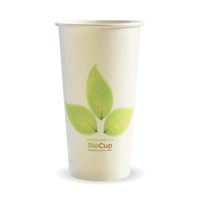 20oz Leaf BioCup|20oz Leaf BioCup Line Drawing