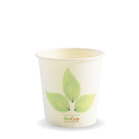 4oz Leaf BioCup|4oz Leaf BioCup Line Drawing
