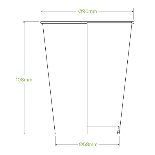 12oz green cold paper cup|12oz green cold paper cup drawing|green eco cold cup with green stripe paper straw