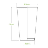 16oz Green Cold Paper Cup|16oz Green Cold Paper Cup