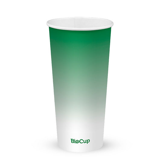 22oz green cold paper cup|22oz green cold paper cup drawing