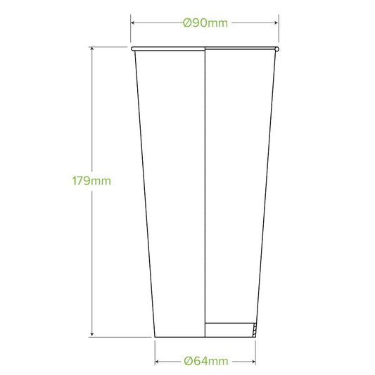 24oz green cold paper cup|24oz green cold paper cup drawing