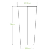 32oz green paper cold cup|32oz green paper cold cup line drawing