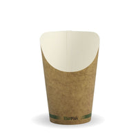 12oz Kraft Chip BioCup|12oz Kraft Chip BioCup Line Drawing