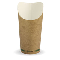 32oz Kraft Chip BioCup|32oz Kraft Chip BioCup Line Drawing