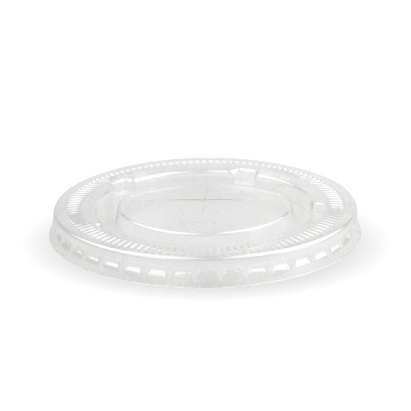 105mm PET Flat Lid|105mm PET Flat Lid Line Drawing