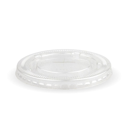 105mm PET Flat Lid|105mm PET Flat Lid Line Drawing