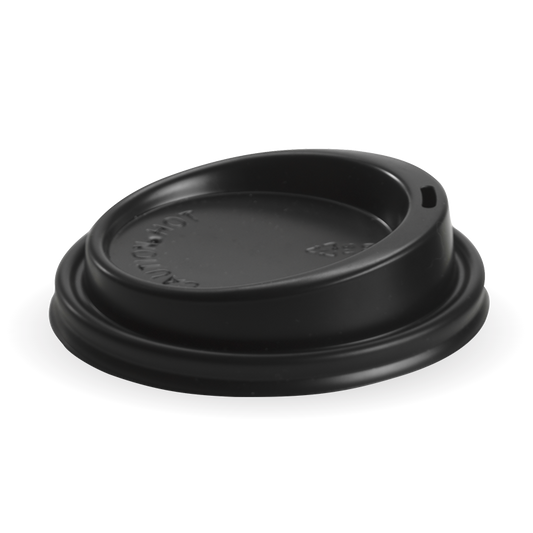8- 20oz (90mm DIA) PS Black Large Lid|8- 20oz (90mm DIA) PS Black Large Lid Line Drawing