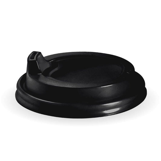 8-20oz (90MM DIA) PS Black Large Sipper Lid|8-20oz (90MM DIA) PS Black Large Sipper Lid Line Drawing