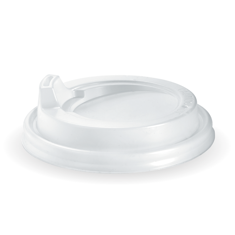 8-20oz (90mm DIA) PS White Large Sipper Lid|8-20oz (90mm DIA) PS White Large Sipper Lid Line Drawing