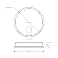 80mm paper sipper lid|80mm paper sipper lid line drawing