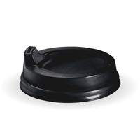 6-12oz (80mm DIA) PS Black Small Sipper Lid|6-12oz (80mm DIA) PS Black Small Sipper Lid Line Drawing