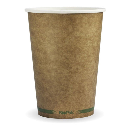 32oz Kraft BioBowl|32oz Kraft BioBowl Line Drawing