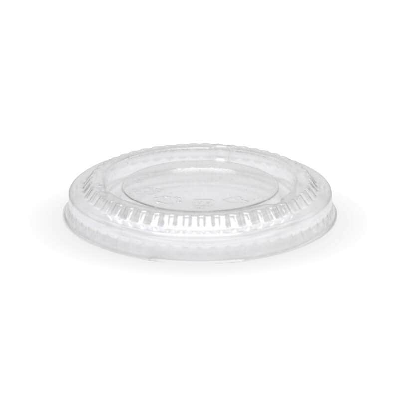 250ml / 8oz PLA Flat Paper BioBowl Lid|250ml / 8oz PLA Flat Paper BioBowl Lid Line Drawing