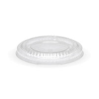 250ml / 8oz PLA Flat Paper BioBowl Lid|250ml / 8oz PLA Flat Paper BioBowl Lid Line Drawing